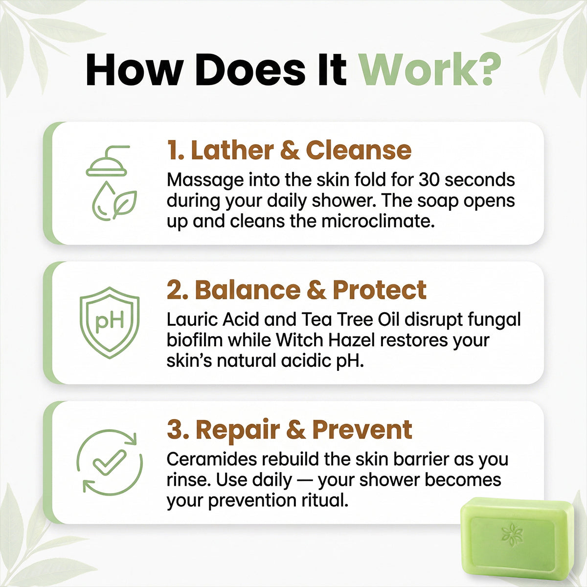 Plica Intertrigo Relief Soap